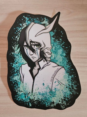 Bleach Ulquiorra χειροποίητο αυτοκόλλητο κατόπιν παραγγελίας
