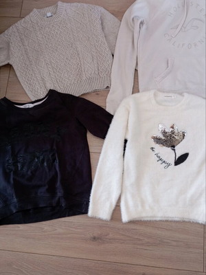 H&M pack of shirts and sweaters like new 146-152