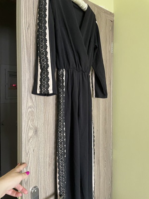 Black jumpsuit like new, ankle length