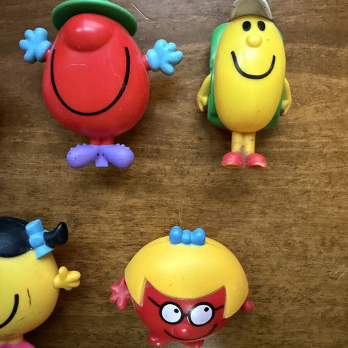 McDonald’s Happy Meal Mr Men Little Miss Figures Used Pack of 7 2017/18