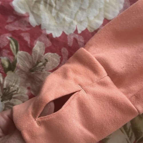 Nike womens zip-up hoodie coral dry fit