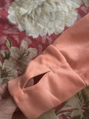 Nike womens zip-up hoodie coral dry fit