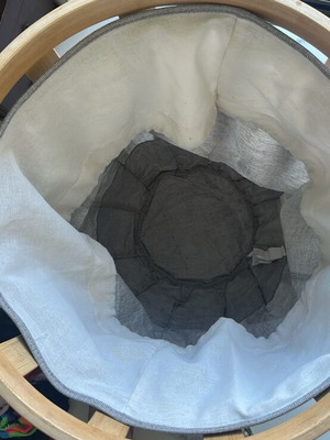 Large bathroom basket like new