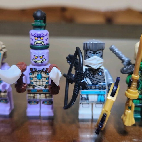 Lego Ninjago The Island figures like new from set 71746