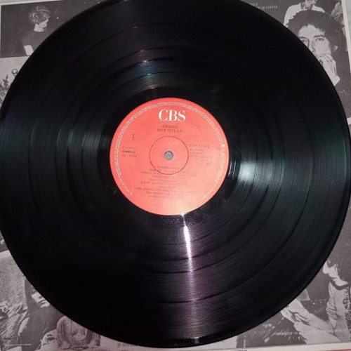 Bob Dylan Desire vinyl record used, rock