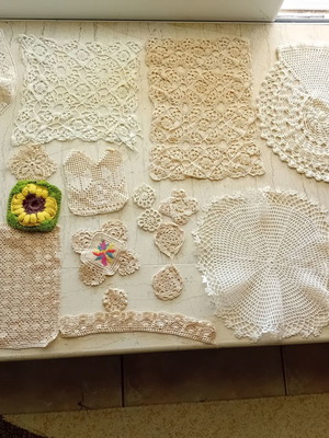 Εργόχειρα βελονάκι της γιαγιάς παλιά, πακέτο