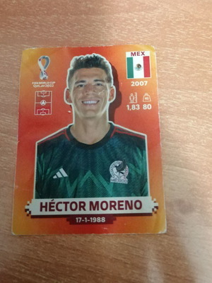 Hector Moreno Panini FIFA World Cup Qatar 2022 σαν καινούργιο