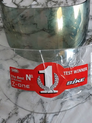 Shoei CX-1 visors new and used Spectra Gold