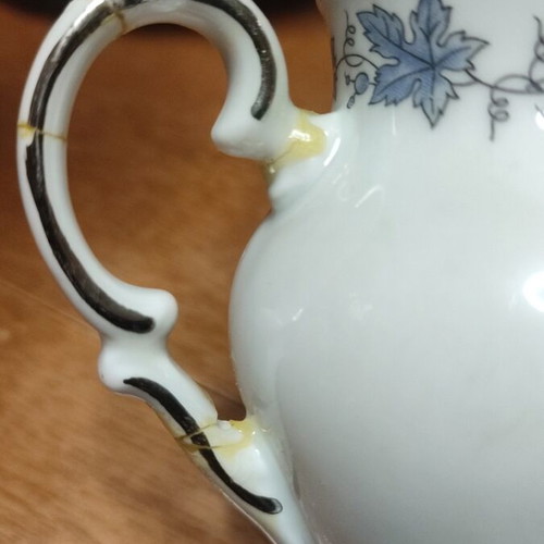 Bavarian porcelain tea and coffee set used with 5 cups