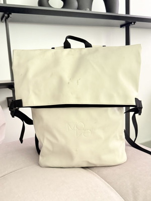 Backpack Move H&M used, black and white, large size 47x37x17 cm