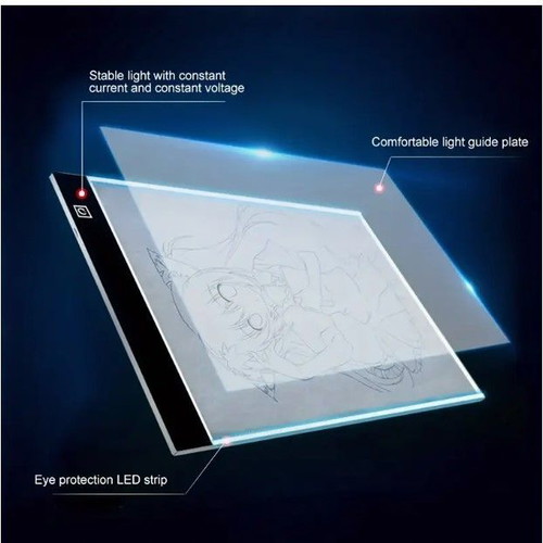 Light tracing screen N 35/1 new, size A4