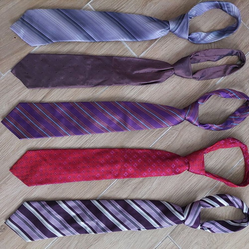 Silk ties pack of 5 from Inter Line, Richmond, Oxford Company like new