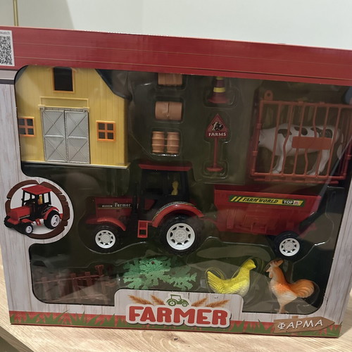 Farmer playset for kids 3+