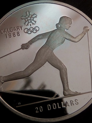 Νόμισμα Canada 1986 Silver Proof μεταχειρισμένο, ασήμι 92,5%