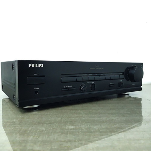 Philips FA650 integrated stereo amplifier 2x40W RMS used, phono, made in Japan