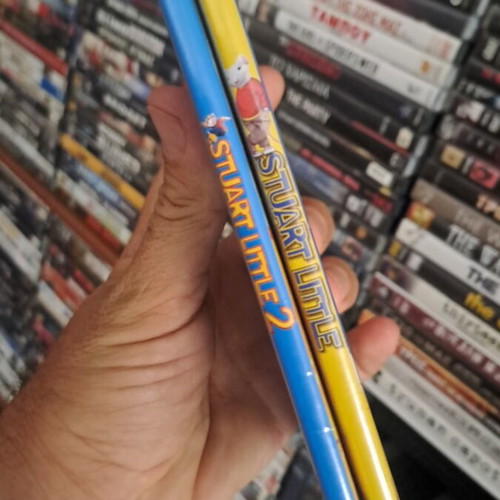 Stuart Little 1 and 2 DVD, animated movies with subtitles