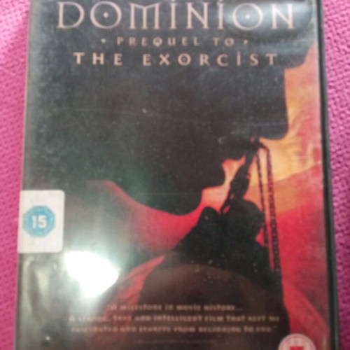 Dominion The Exorcist DVD like new, thriller horror, subbed