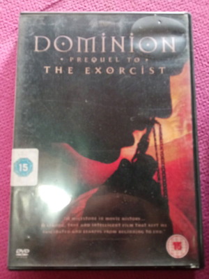 Dominion The Exorcist DVD σαν καινούργιο, θρίλερ τρόμου, με υπότιτλους