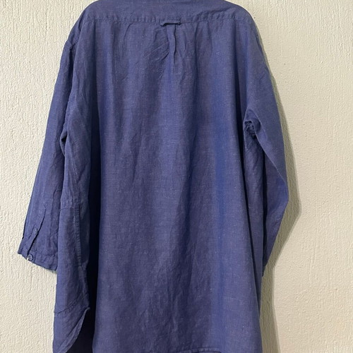 Gudrun Sjödén linen blend dress XL, like new, blue