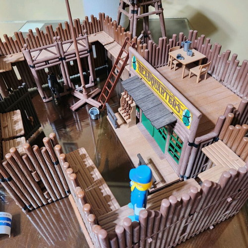 Playmobil 3419 Fort Randall Western used, collectible