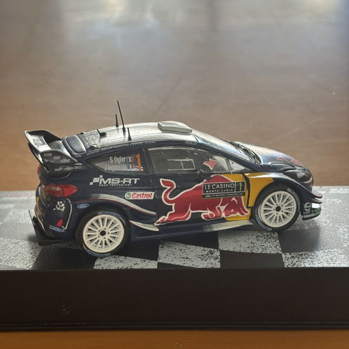 Ford Fiesta WRC Ogier 1/43 model used, missing left mirror