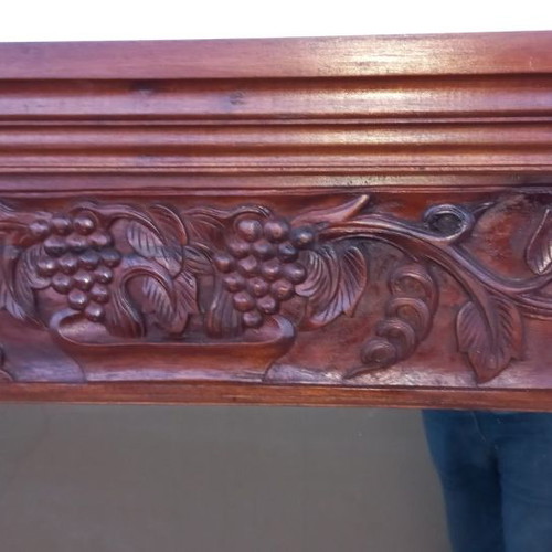 Carved mirror new 130x92