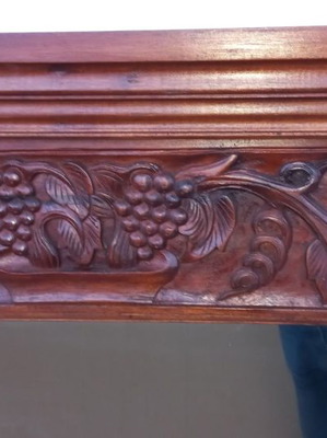 Carved mirror new 130x92