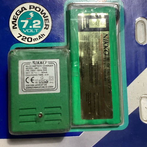 NIKKO Pack+ Charger sealed with blister imperfections