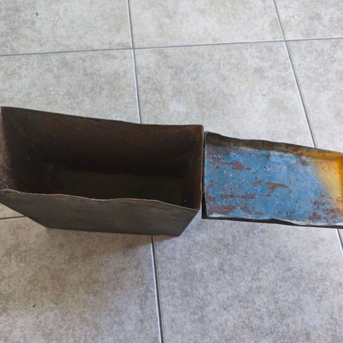 Military box used, possibly for ammunition, functional latch