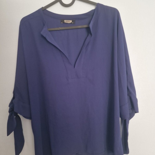 Desiree blue women's blouse used, thin, size S