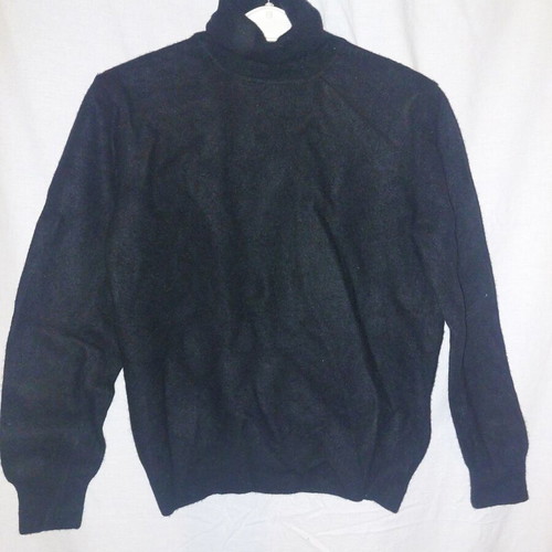 Benetton black turtleneck sweater like new