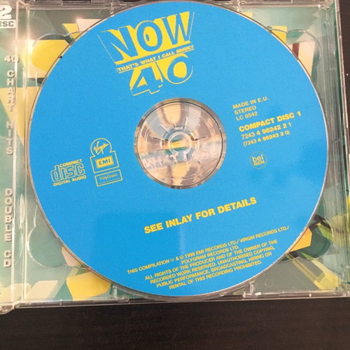 Now 40 2 CD used, pop