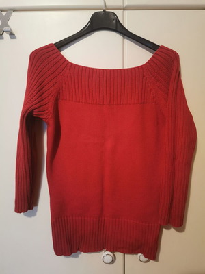 Mexx sweater like new, red, 100% cotton, size Medium