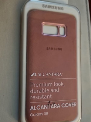 Samsung Galaxy S8 case genuine Alcantara cover new
