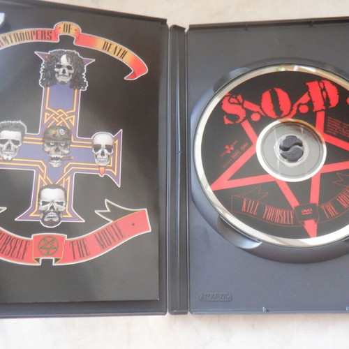 Stormtroopers of Death Kill Yourself-The Movie metal DVD new