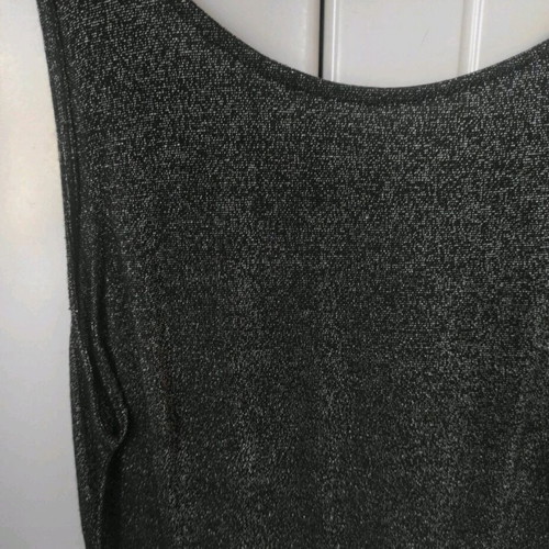 H&M Mini Glitter Dress with Gold Thread and V Back Opening