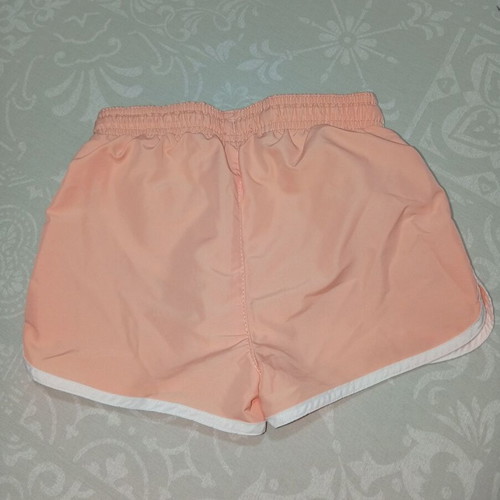 Girls' beach swim shorts peach color like new