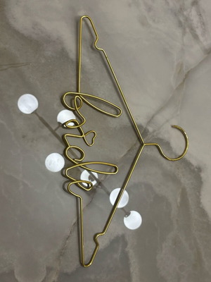 Bride hanger like new, suitable for wedding dress