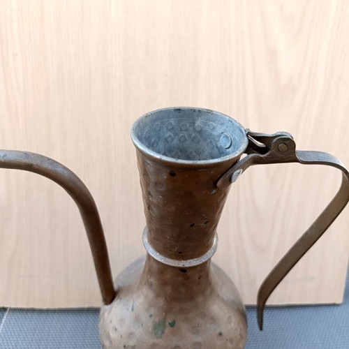 Vintage copper handmade Epirus gioumi used, decorative