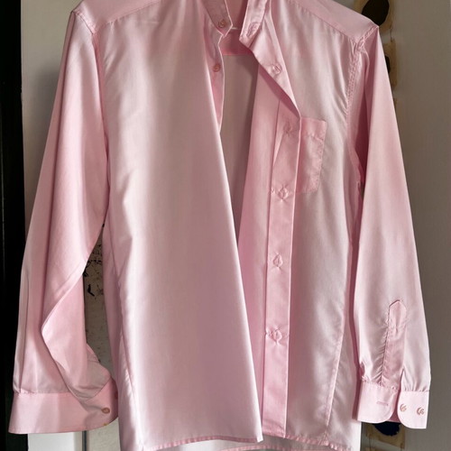 Cotton shirt used with Mao collar, size S