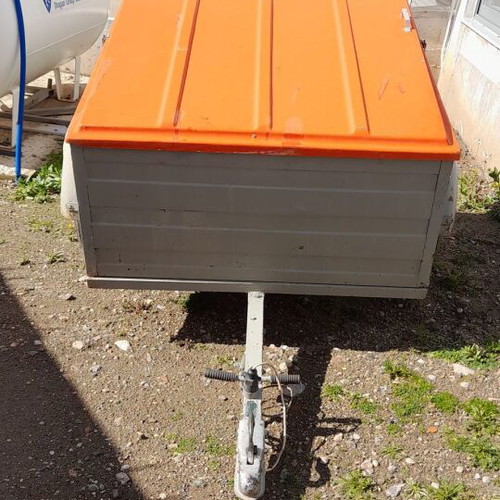 Car trailer used without papers