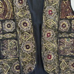 Vintage Indian Patchwork κεντημένο γιλέκο με παγιέτες boho φεστιβάλ σαν καινούργιο