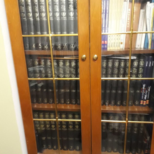 Papyrus Larousse Britannica Encyclopedia 61 volumes new leather-bound