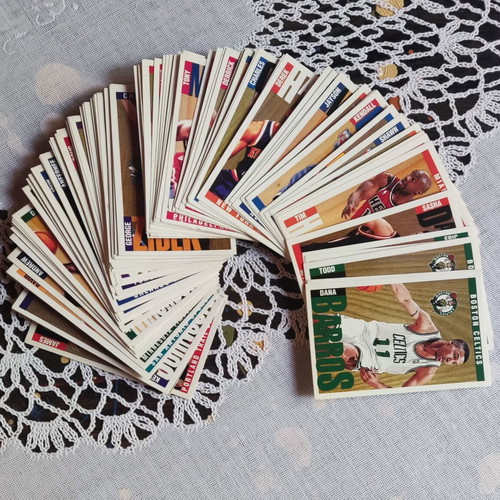 Panini Basketball '96-'97 stickers like new, set of 93