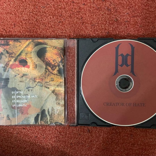 Bloody Donation Creator Of Hate CD like new, metal