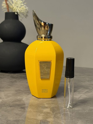 Xerjoff Erba Gold 5 ml decant Eau de Parfum