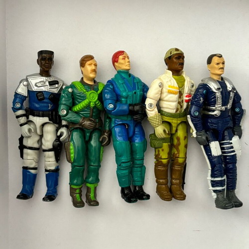 G.i.Joe figures used, pack of 5