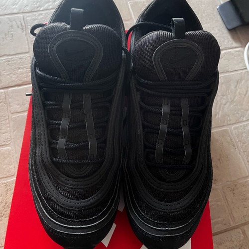 Nike Air Max 97 used, size 44, black sneakers