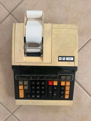 Nikkam 120 MPD printing electronic calculator, vintage