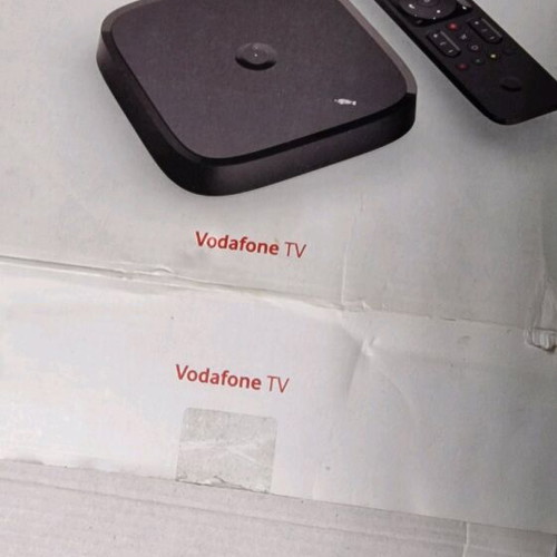 Vodafone TV decoder used